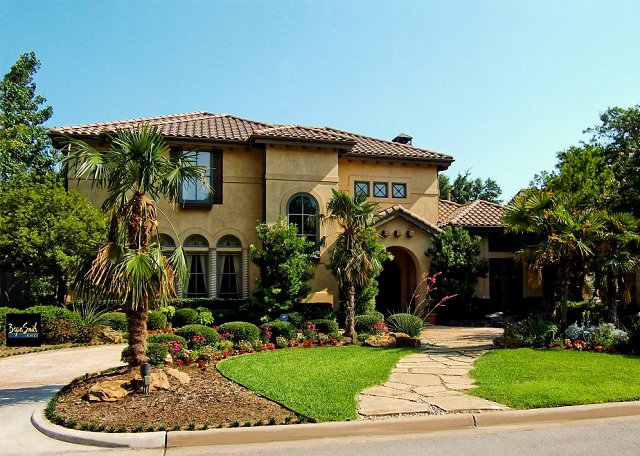 Italian Mediterranean Villa Plan 5960, Dallas Style House Plans